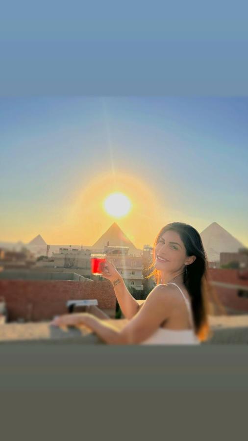 Mesho Falcon Pyramids View Inn Kafrat al Jabal Ngoại thất bức ảnh